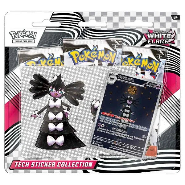 Pokémon TCG: White Flare Tech Sticker Collection - Eclipse Games Puzzles Novelties