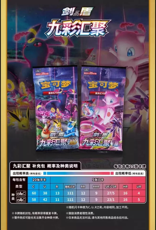 Pokémon TCG - Nine Gathering Display Set Gift Box Eevee S-Chinese