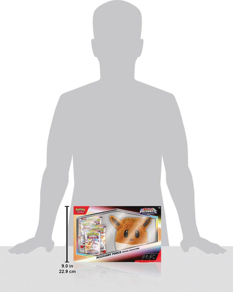 Pokemon TCG - Prismatic Evolutions Accessory Pouch