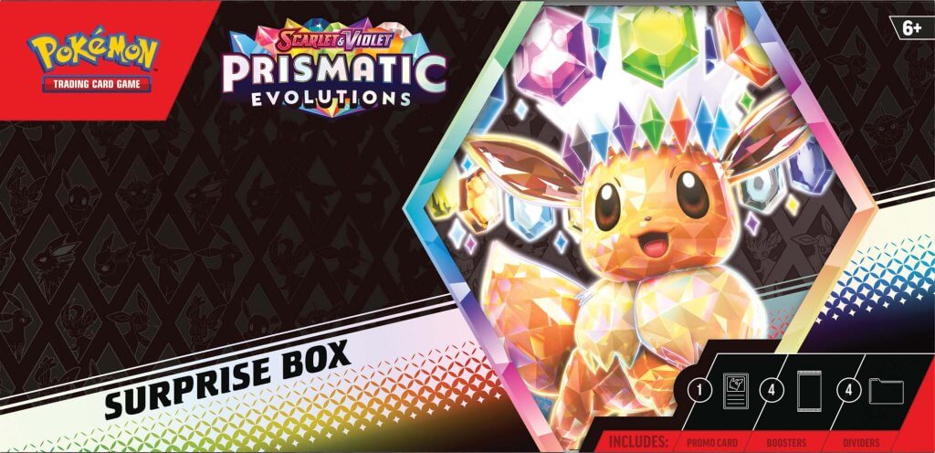 Pokemon TCG - Prismatic Evolutions Surprise Box