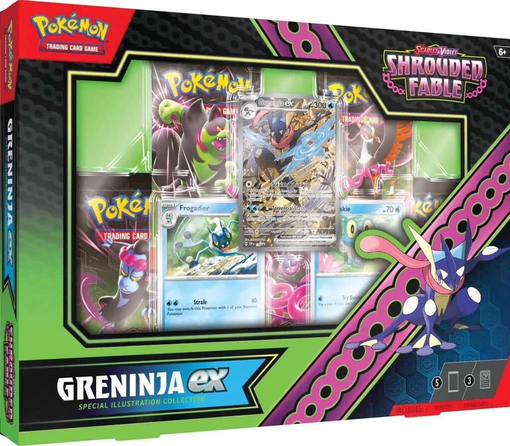 Pokemon TCG - Shrouded Fable Kingdra / Greninja EX Special Collection