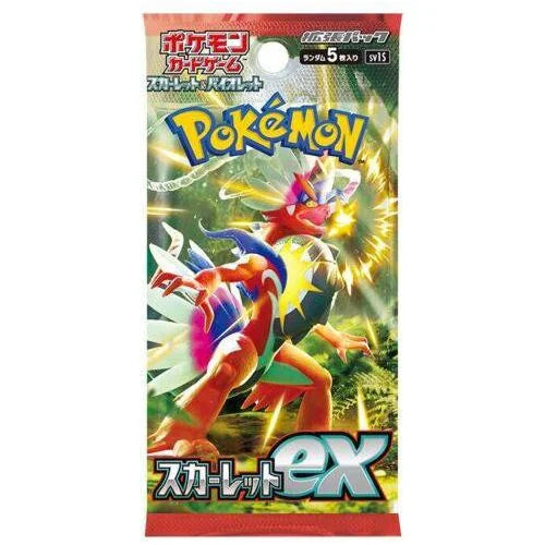Pokemon TCG - Sv1s Scarlet EX Booster Box Japanese