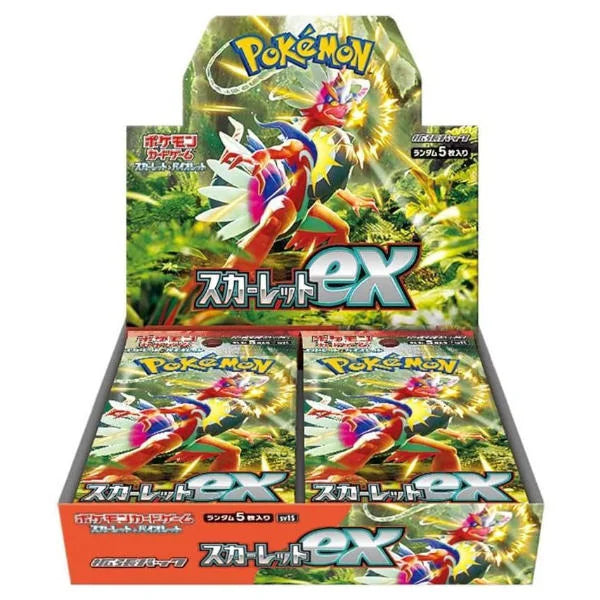 Pokemon TCG - Sv1s Scarlet EX Booster Box Japanese