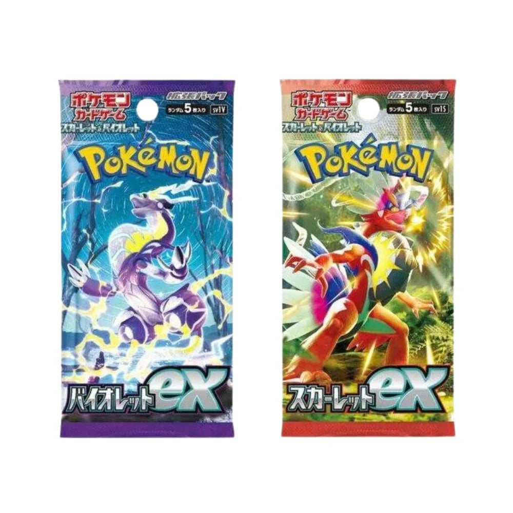 Pokemon TCG - Scarlet & Violet EX Booster Box Japanese Booster Bundle