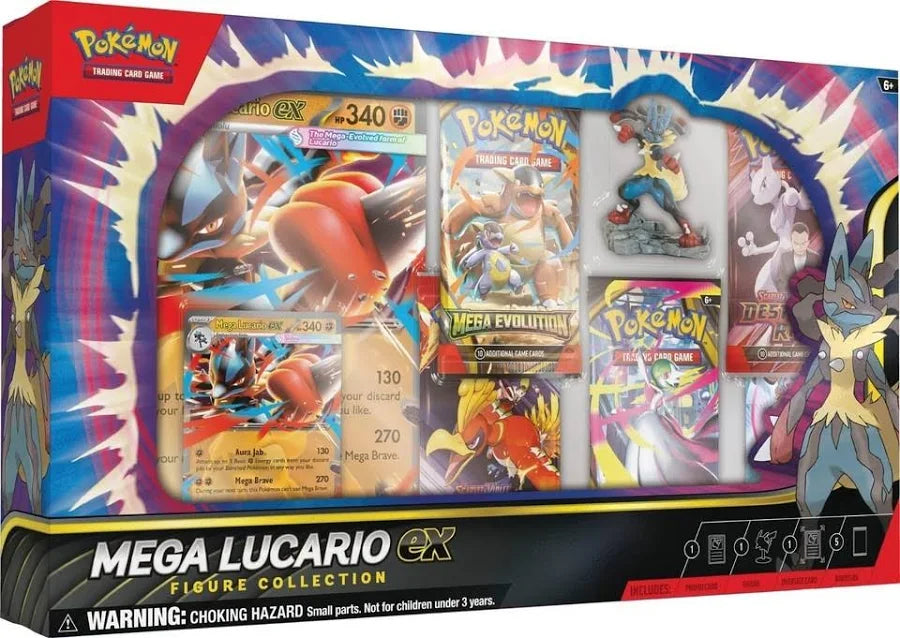 Pokemon TCG Mega Lucario ex Figure Box