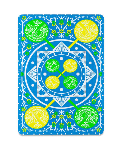 Tally-Ho Summer Fan Back Cardistry 2019 Playing Cards