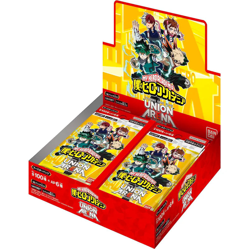 Union Arena TCG - UA10BT My Hero Academia Booster Box Japanese