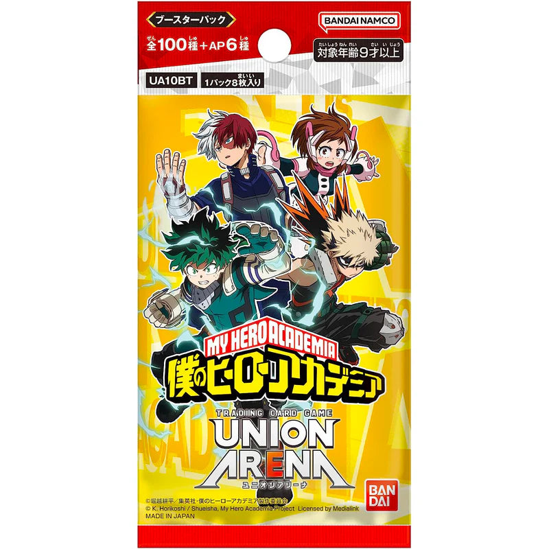 Union Arena TCG - UA10BT My Hero Academia Booster Box Japanese