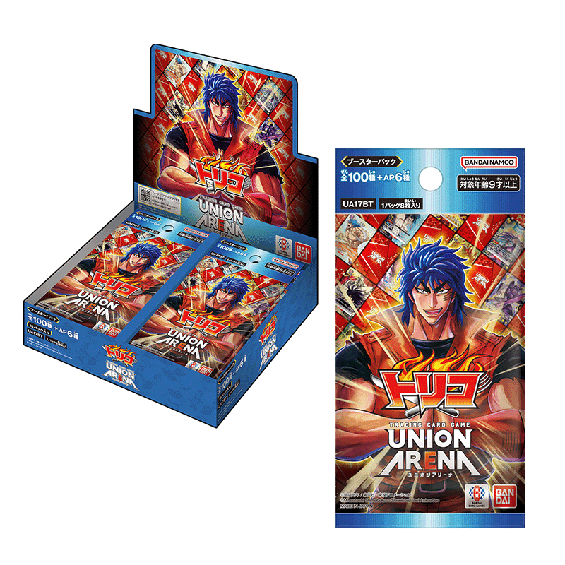 Union Arena - UA17BT Toriko Booster Box Japanese - Eclipse Games Puzzles Novelties