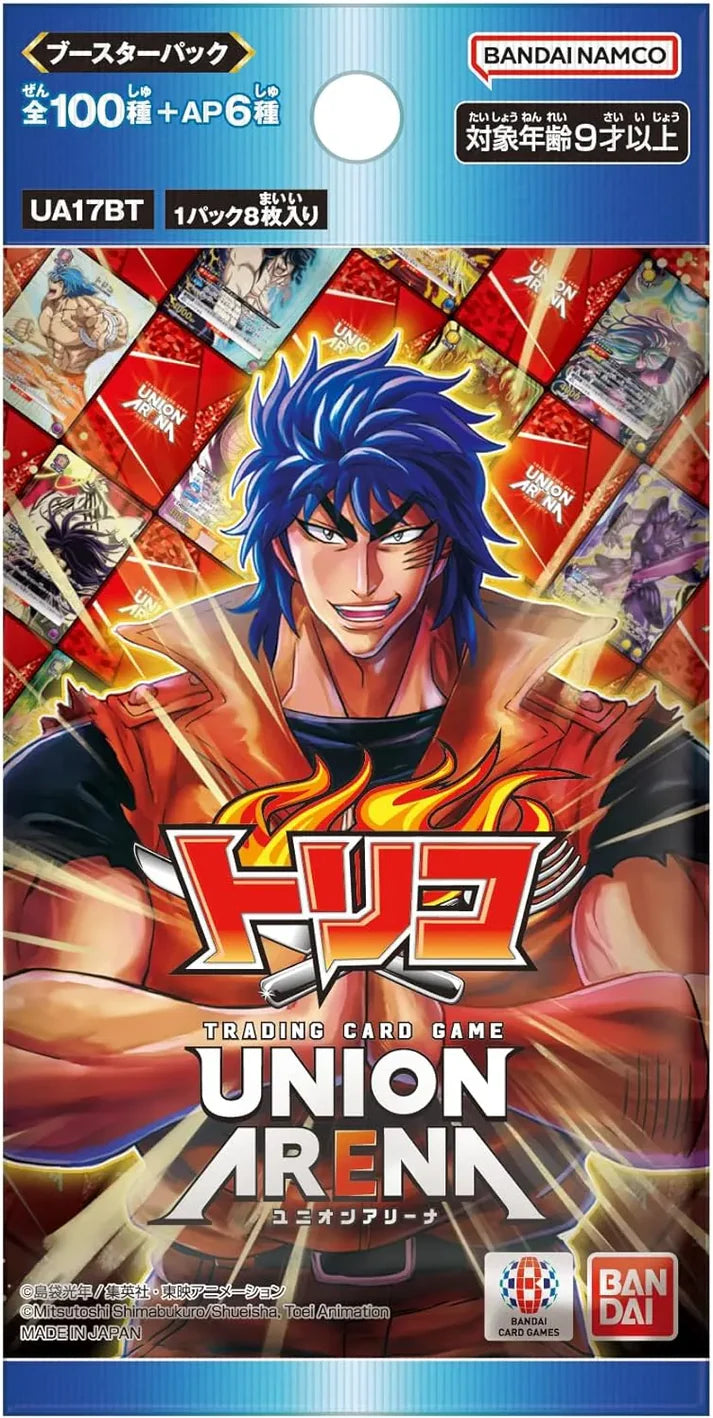 Union Arena - UA17BT Toriko Booster Box Japanese - Eclipse Games Puzzles Novelties