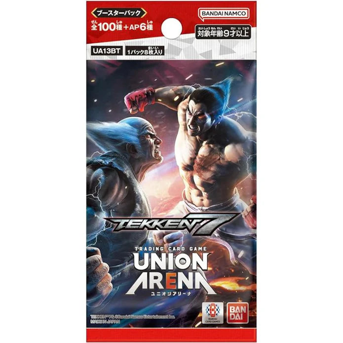 Union Arena TCG - UA13BT Tekken 7 Booster Box Japanese - Eclipse Games Puzzles Novelties