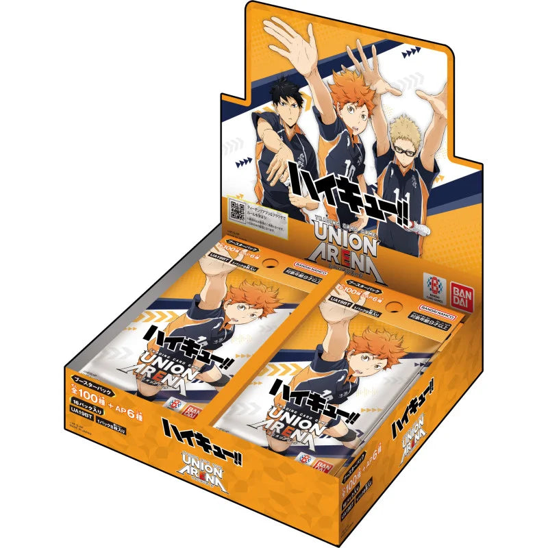 Union Arena TCG - UA19BT Haikyuu!! Booster Box Japanese - Eclipse Games Puzzles Novelties