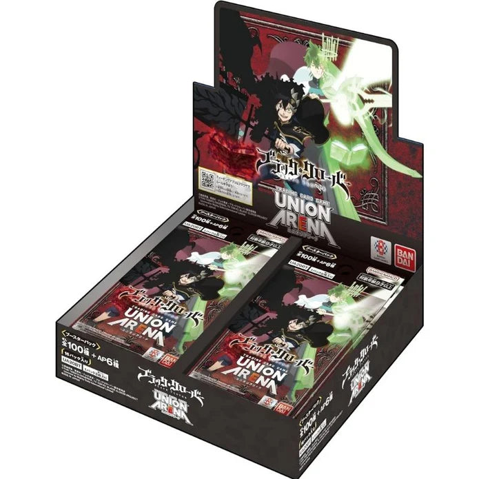 Union Arena TCG - UA20BT Black Clover Booster Box Japanese - Eclipse Games Puzzles Novelties