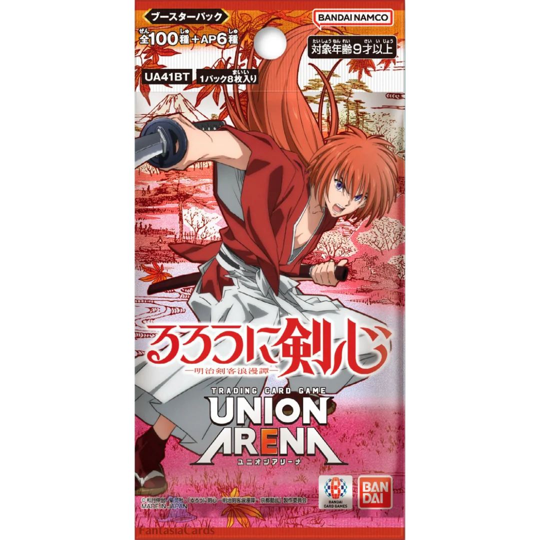 Union Arena TCG - UA41BT Rurouni Kenshin Booster Box Japanese - Eclipse Games Puzzles Novelties