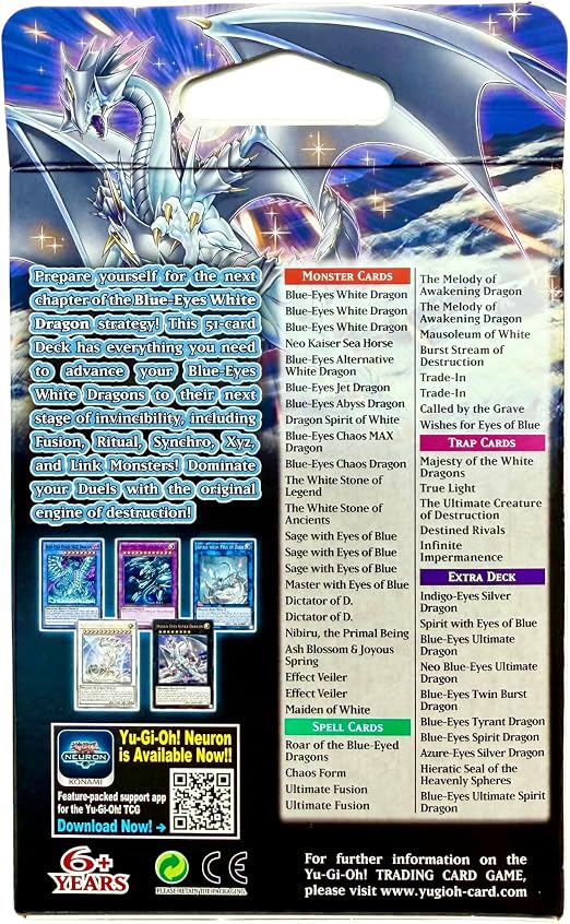 Yu-Gi-Oh! Blue-Eyes White Destiny Structure Deck - Eclipse Games Puzzles Novelties 2