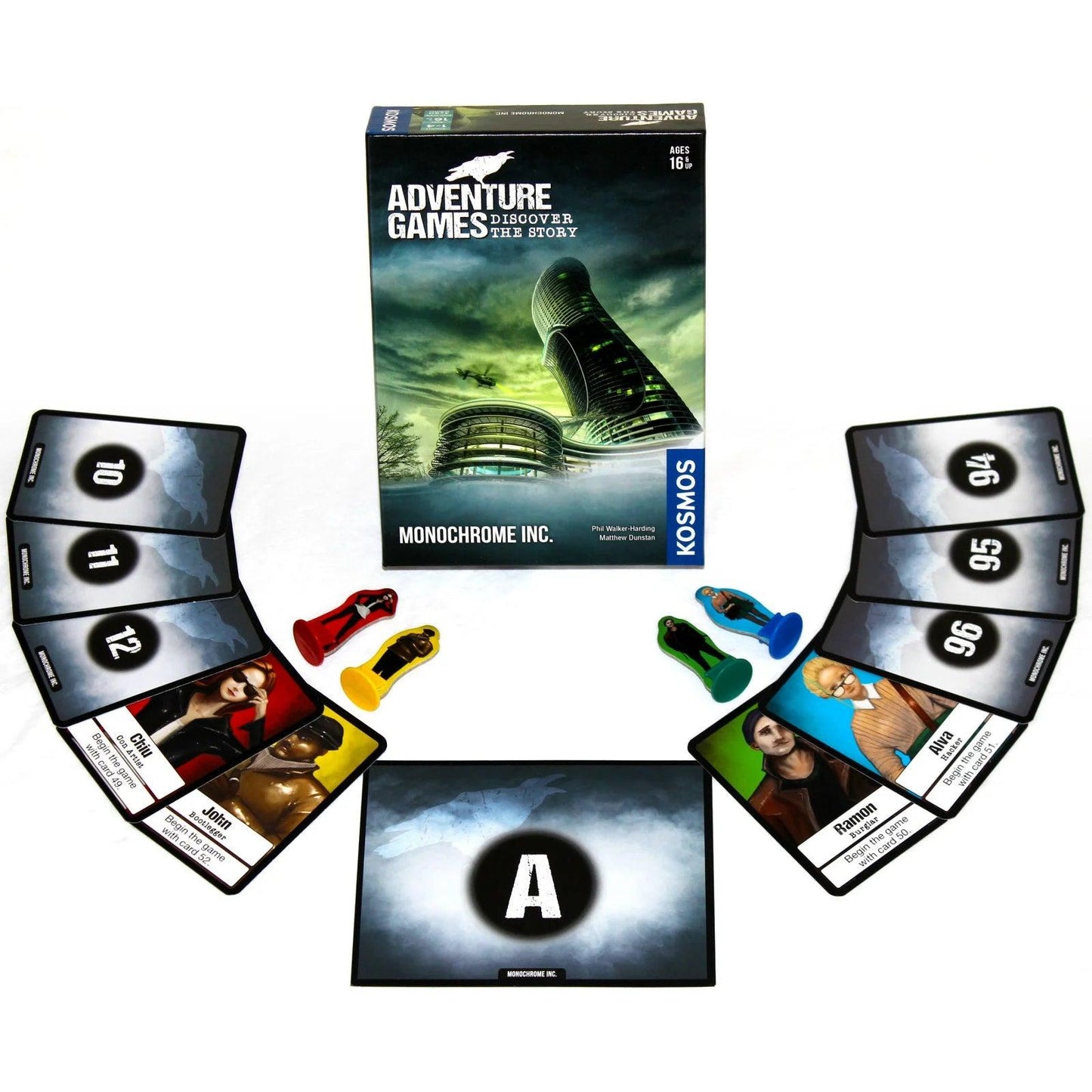 Adventure Games Monochrome Inc - Eclipse Games Puzzles Novelties