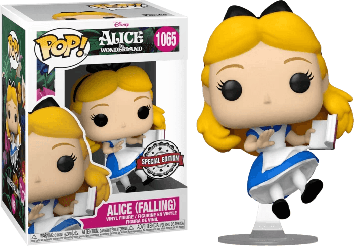 Alice in Wonderland - Alice Falling 70th Anniversary Pop! Vinyl Figure #1065 - Eclipse Games Puzzles Novelties