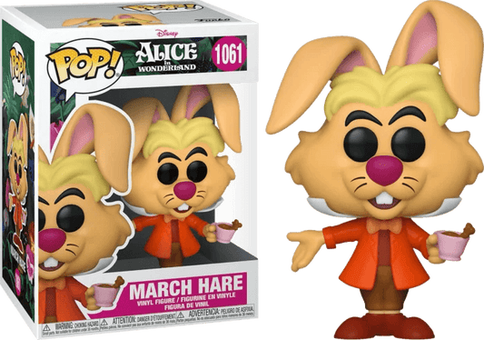 Alice in Wonderland - March Hare 70th Anniversary Pop! Vinyl Figure #1061 - Eclipse Games Puzzles Novelties