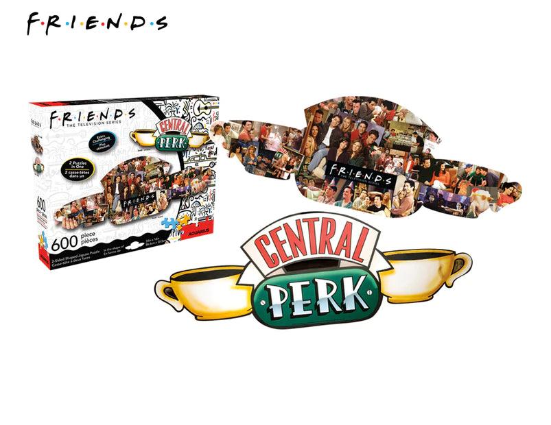 Aquarius Friends Central Perk Double Sided 600 Pieces Jigsaw Puzzle - Eclipse Games Puzzles Novelties