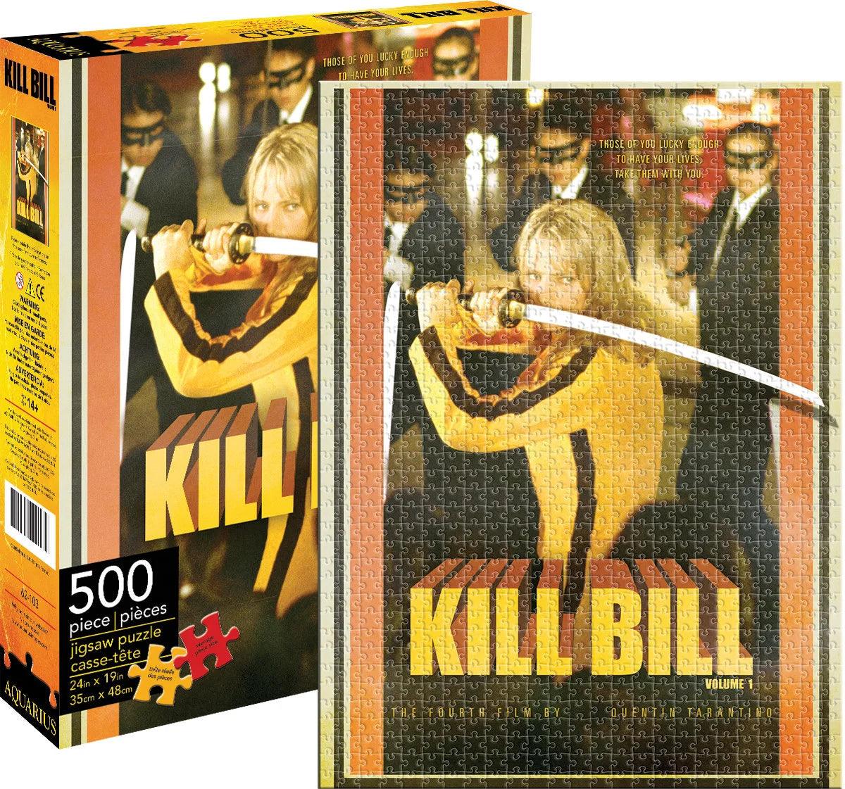Aquarius Kill Bill 500 Pieces Jigsaw Puzzle - Eclipse Games Puzzles Novelties