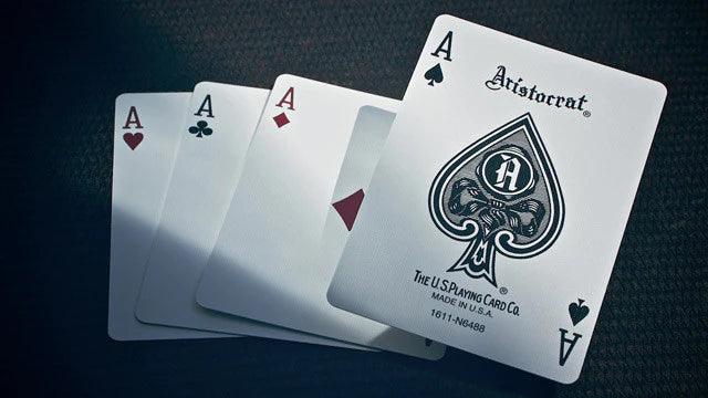 Aristocrat Blue Playing Cards by Theory11 - Eclipse Games Puzzles Novelties