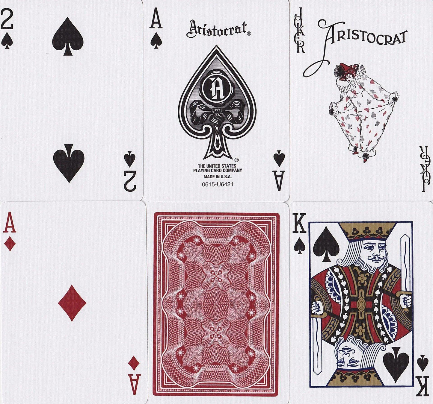 Aristocrat Red Playing Cards by Theory11 - Eclipse Games Puzzles Novelties