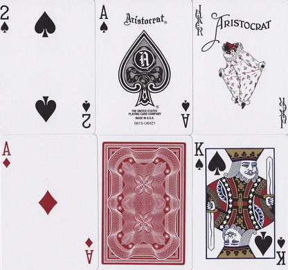 Aristocrat Red Playing Cards by Theory11 - Eclipse Games Puzzles Novelties