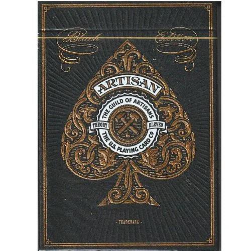 Artisan Black Theory11 Playing Cards - Eclipse Games Puzzles Novelties