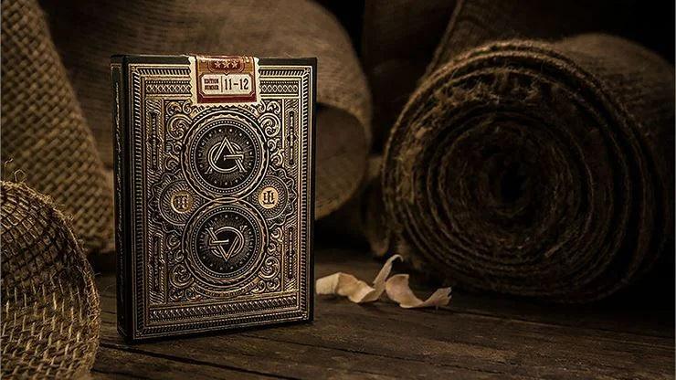 Artisan Black Theory11 Playing Cards - Eclipse Games Puzzles Novelties