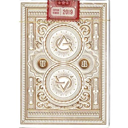 Artisan White Theory11 Playing Cards - Eclipse Games Puzzles Novelties