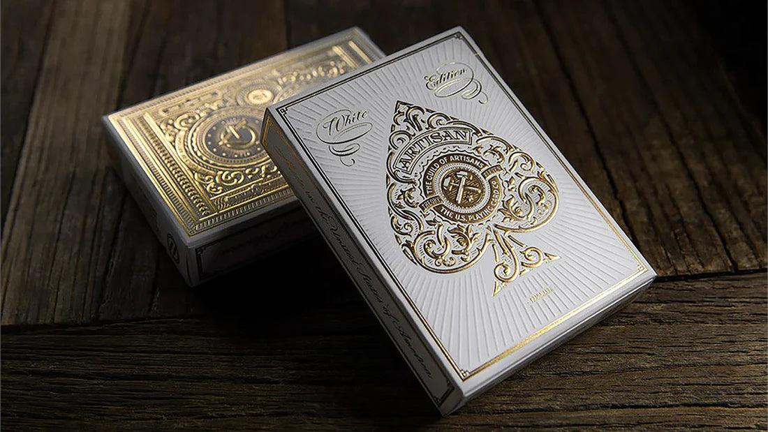 Artisan White Theory11 Playing Cards - Eclipse Games Puzzles Novelties