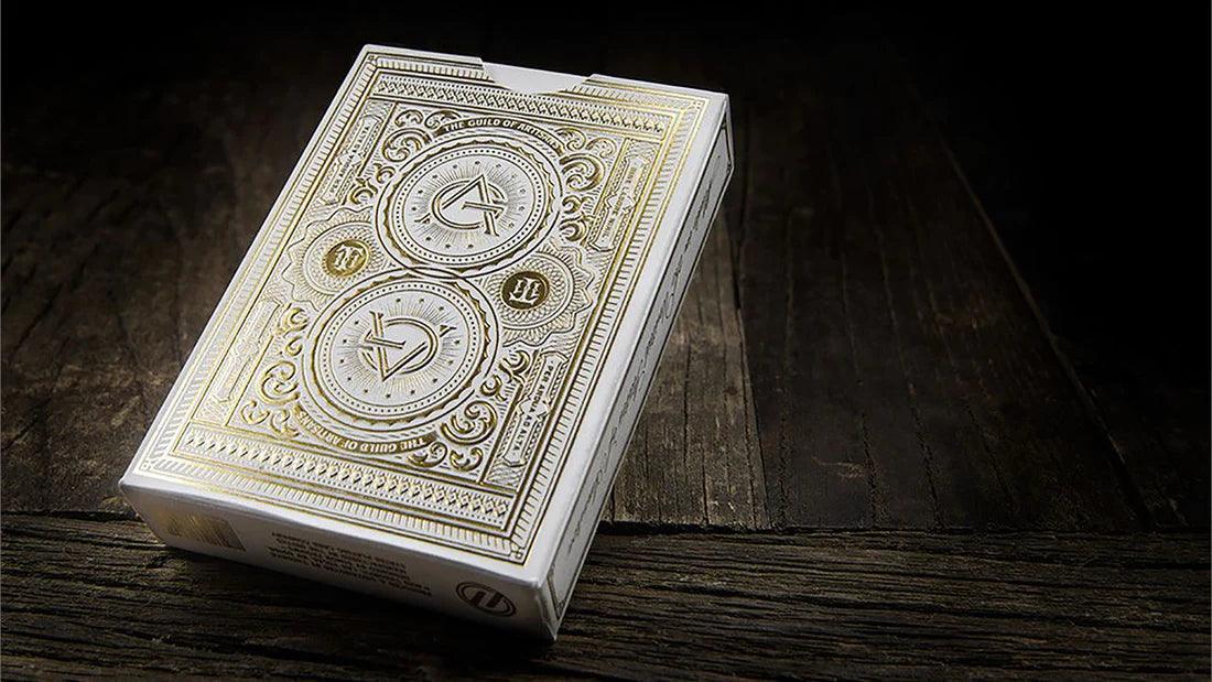 Artisan White Theory11 Playing Cards - Eclipse Games Puzzles Novelties