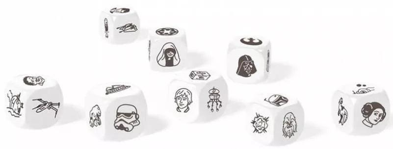 Asmodee Star Wars Rorys Story Cubes Box - Eclipse Games Puzzles Novelties