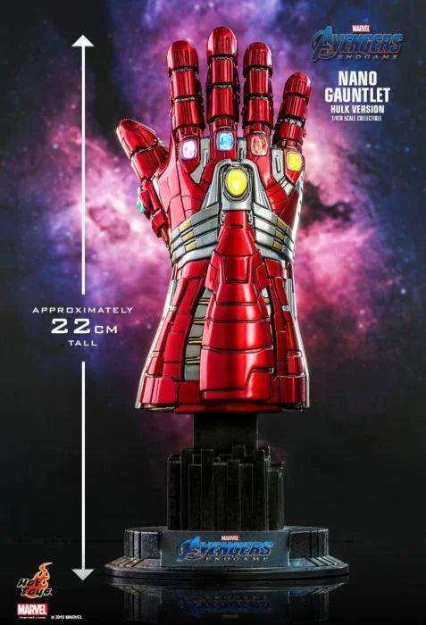 Avengers 4 Endgame Nano Gauntlet Hulk Version 1:4 Scale Replica - Eclipse Games Puzzles Novelties