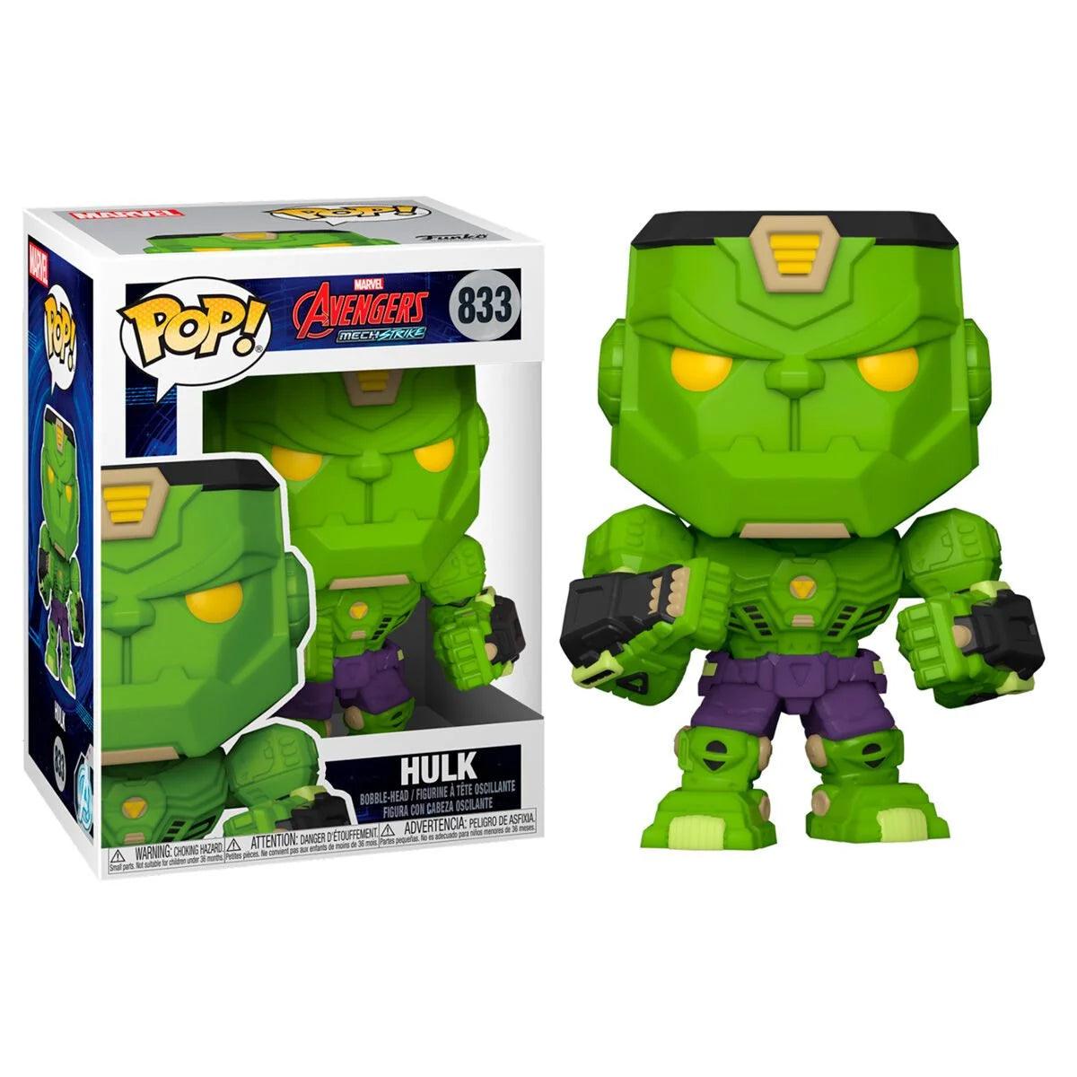Avengers Mech Strike - Hulk Mech Pop! Vinyl Figure #833 - Eclipse Games Puzzles Novelties