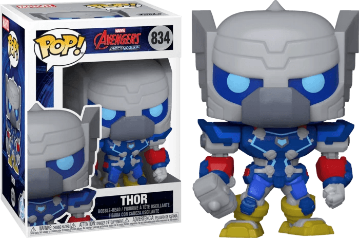 Avengers Mech Strike - Thor Mech Pop! Vinyl Figure #834 - Eclipse Games Puzzles Novelties