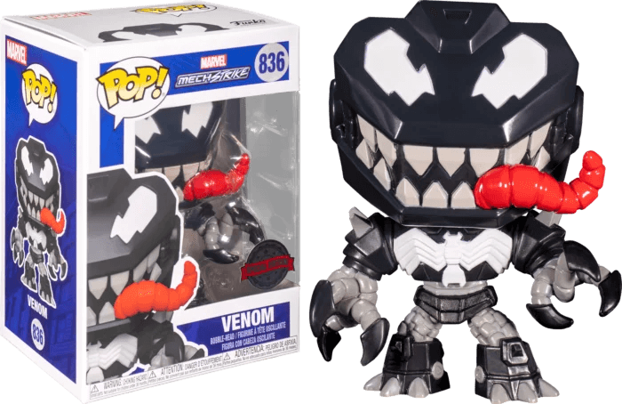 Avengers Mech Strike - Venom Mech Pop! Vinyl Figure #836 - Eclipse Games Puzzles Novelties