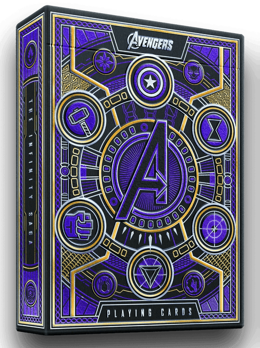 Avengers Purple Deck Theory11 Playing Cards - Eclipse Games Puzzles Novelties