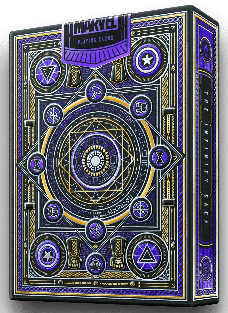 Avengers Purple Deck Theory11 Playing Cards - Eclipse Games Puzzles Novelties