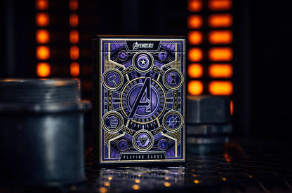 Avengers Purple Deck Theory11 Playing Cards - Eclipse Games Puzzles Novelties