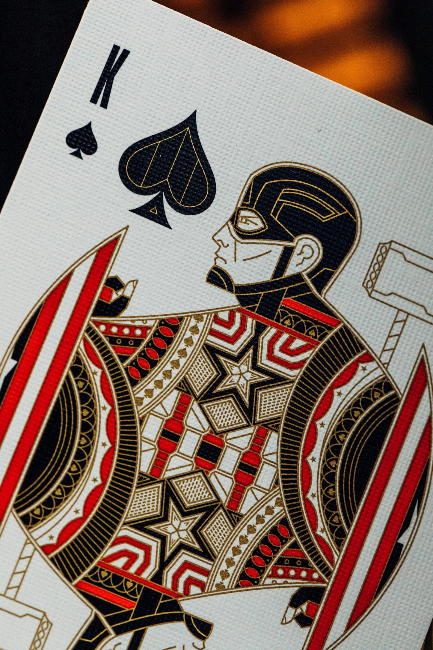 Avengers Red Deck Theory11 Playing Cards - Eclipse Games Puzzles Novelties