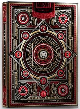Avengers Red Deck Theory11 Playing Cards - Eclipse Games Puzzles Novelties
