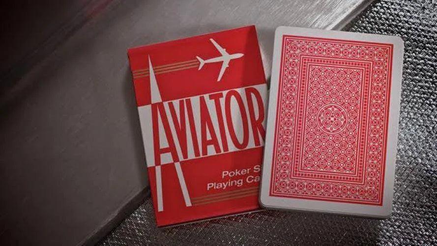 Aviator Red Playing Cards - Eclipse Games Puzzles Novelties