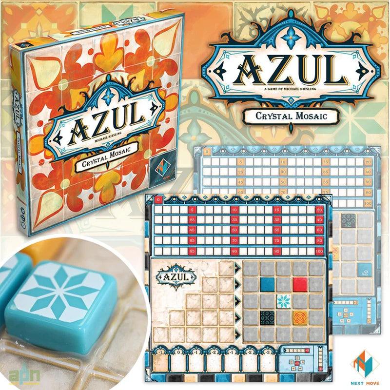 Azul Crystal Mosaic Expansion - Eclipse Games Puzzles Novelties