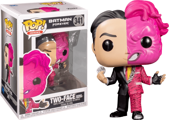 Batman Forever - Two-Face Pop! Vinyl Figure #341 - Eclipse Games Puzzles Novelties