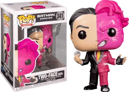 Batman Forever - Two-Face Pop! Vinyl Figure #341 - Eclipse Games Puzzles Novelties