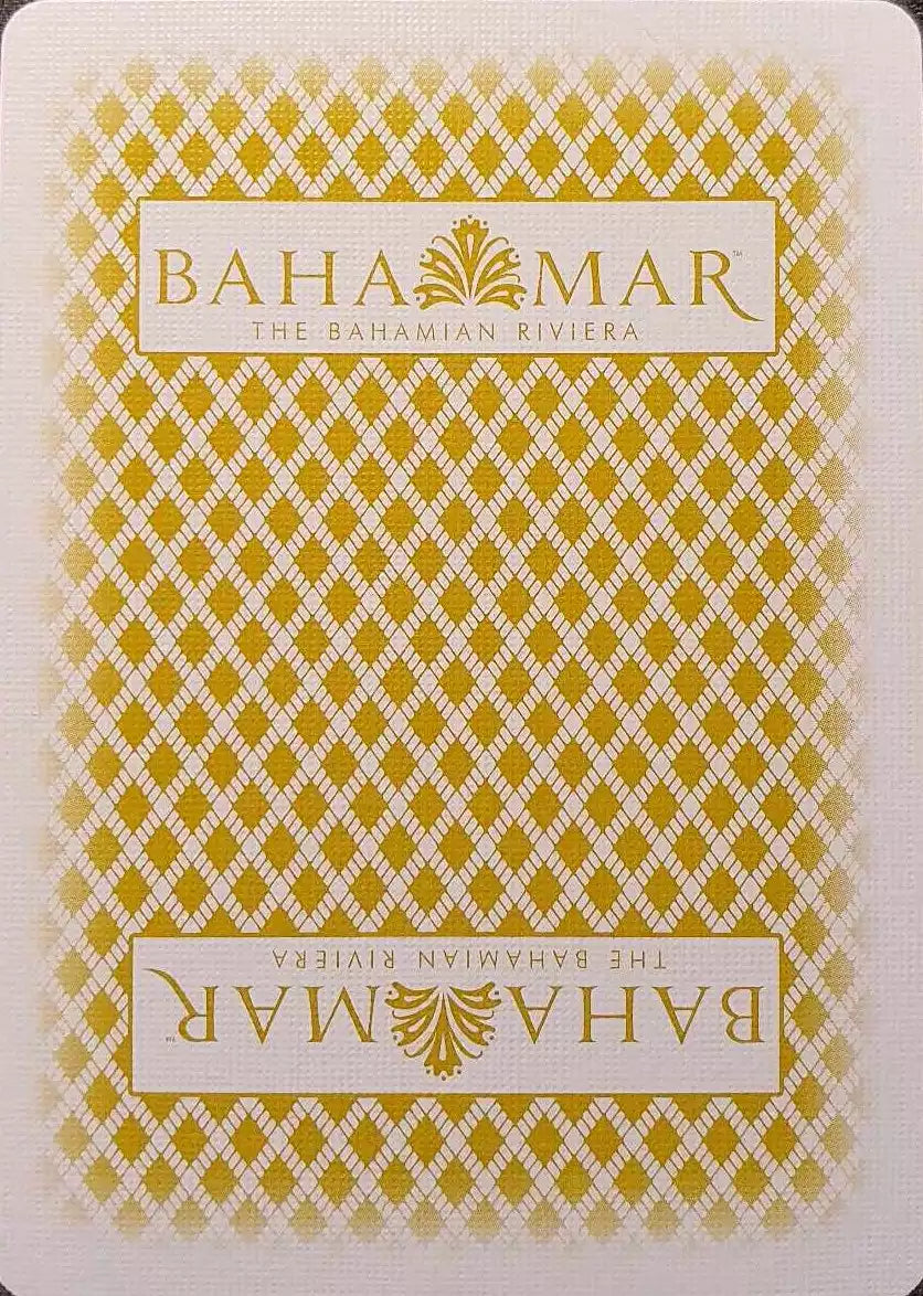 Bee Bahamar Gold Playing Cards - Eclipse Games Puzzles Novelties