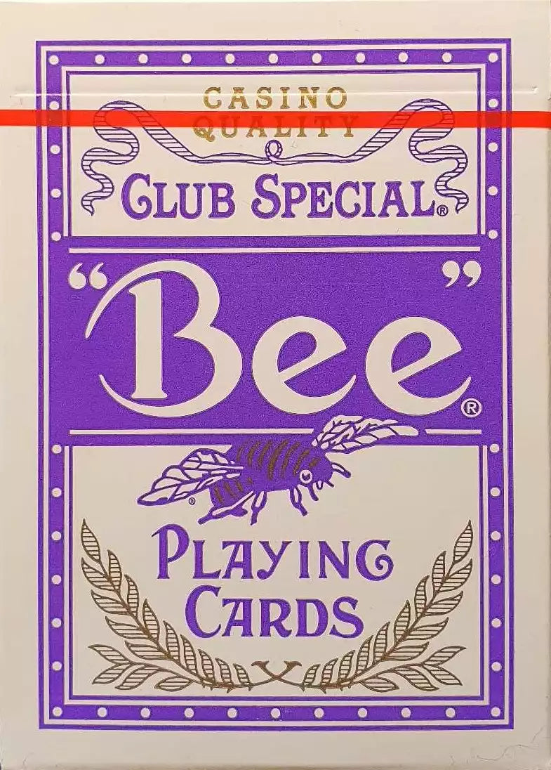 Bee Bahamar Purple Playing Cards - Eclipse Games Puzzles Novelties