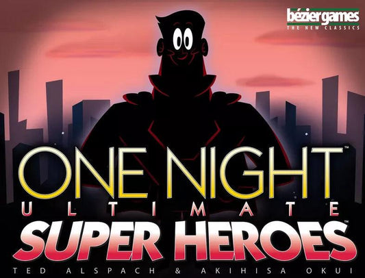 Bezier Games One Night Ultimate Super Heroes - Eclipse Games Puzzles Novelties