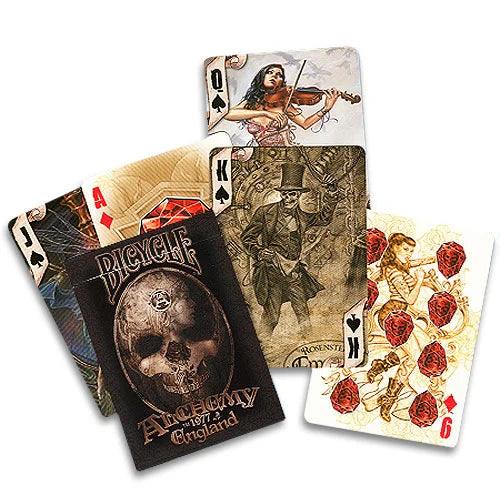 Bicycle Alchemy II 1977 England Playing Cards - Eclipse Games Puzzles Novelties